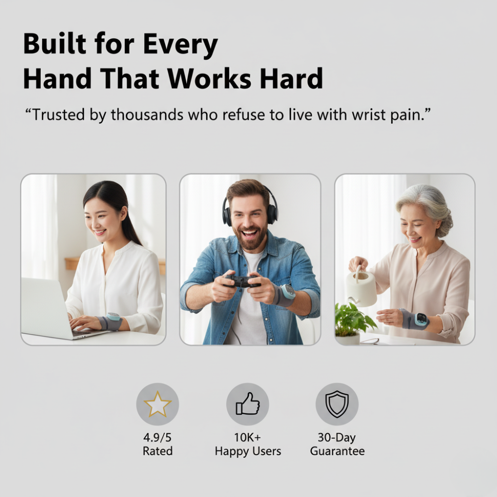 VibraRelief Wristband